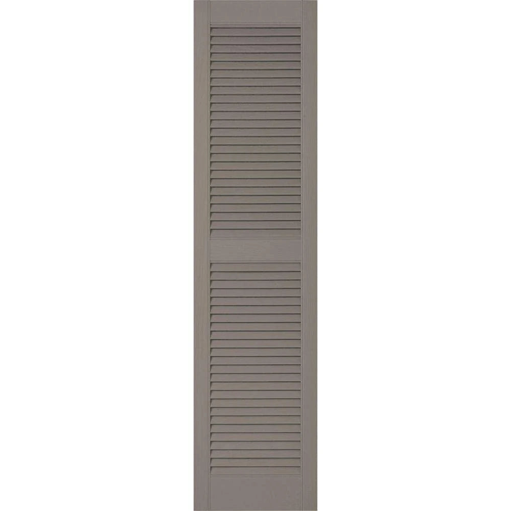 Clay Open Louver Shutters N75022