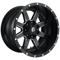Matte Black Milled 22x8.25 8x200 -201mm Wheel T709280