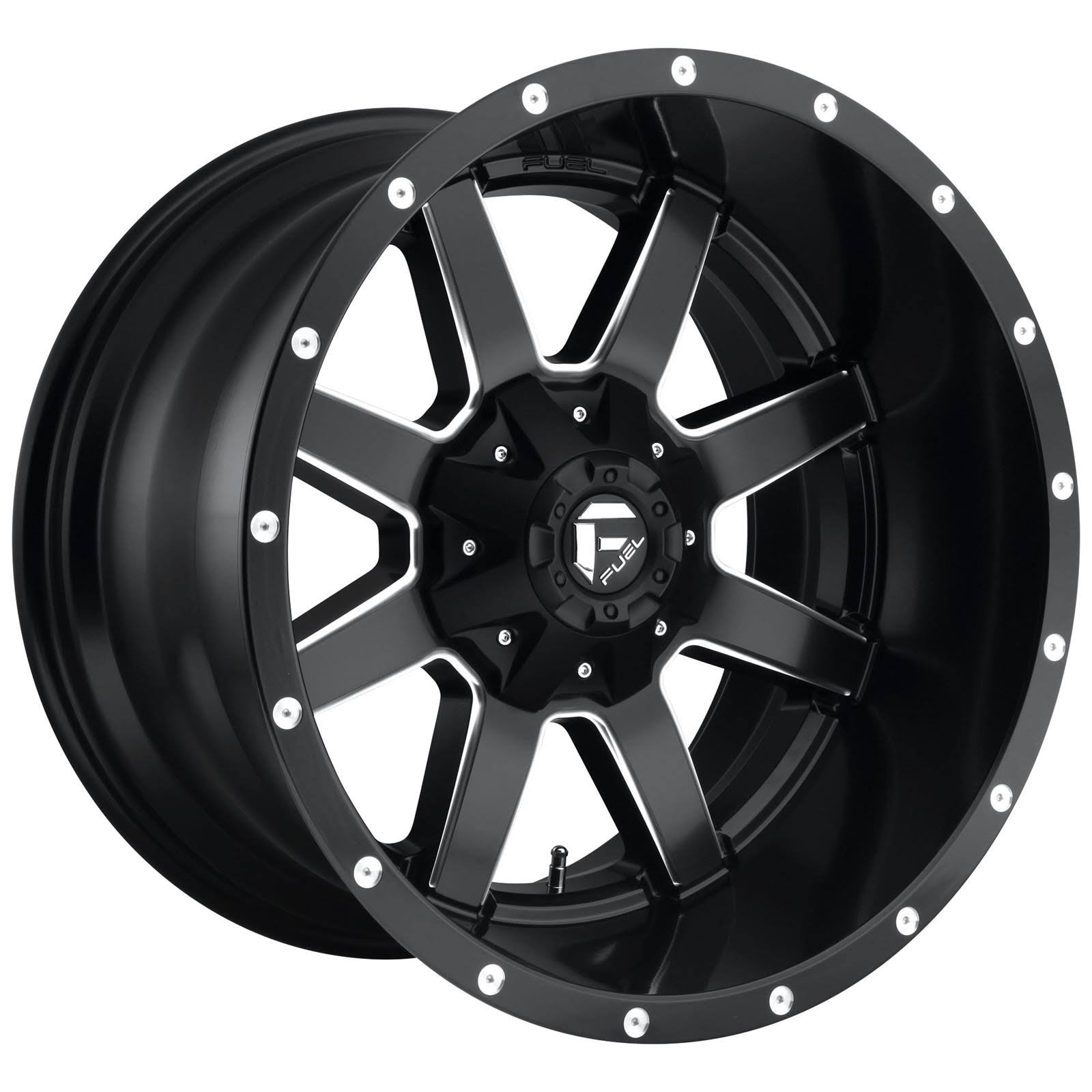 Matte Black Milled 22x8.25 8x200 -201mm Wheel T709280