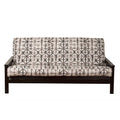 Brown Queen Futon Cover B5622