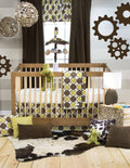 3 Piece Crib Bedding Set J480324