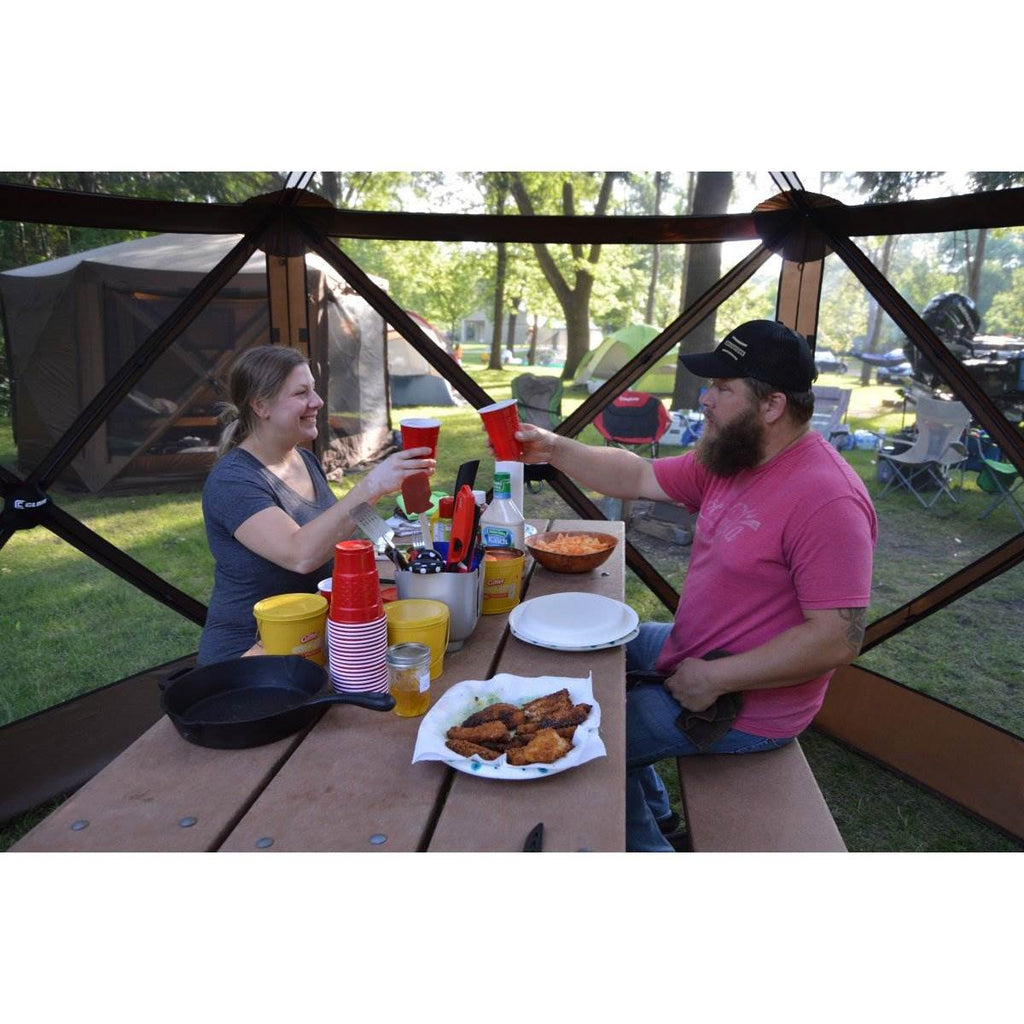Portable Gazebo with Wind and Sun Panels, Rain Fly Q650082