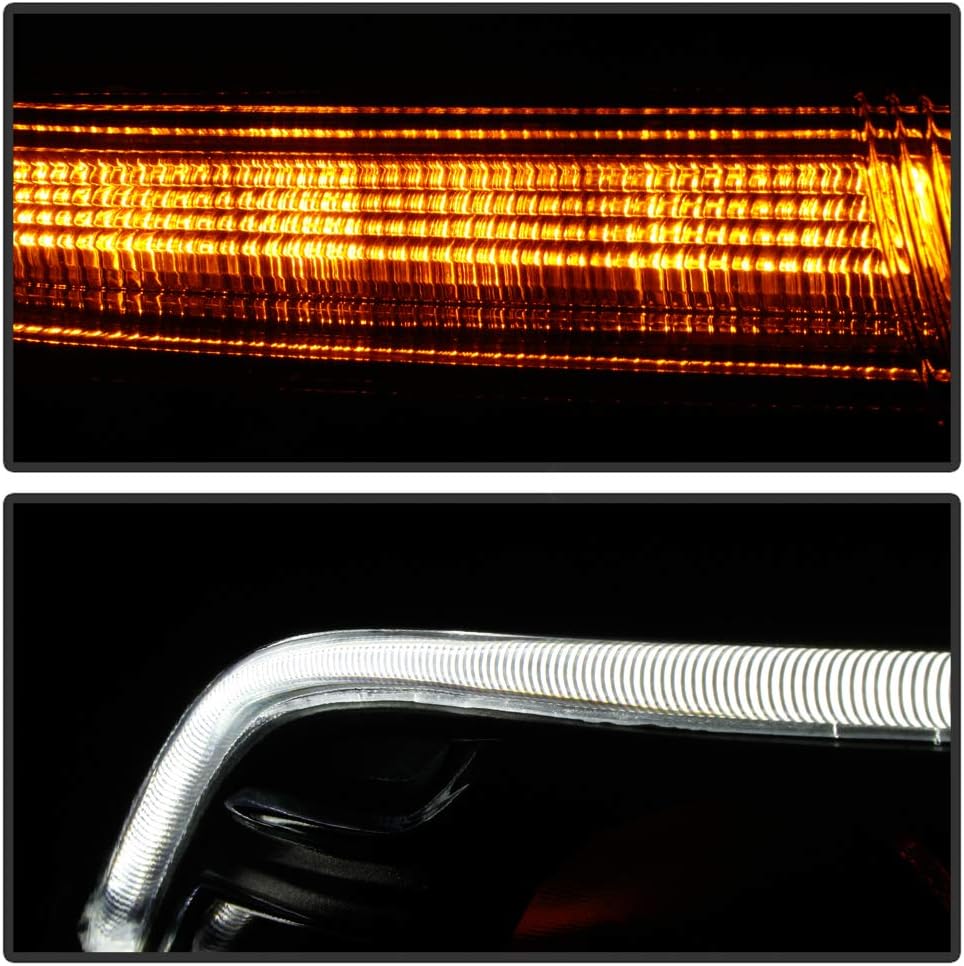 LED DRL Tube Projector Headlight Headlamp Passenger Side M715