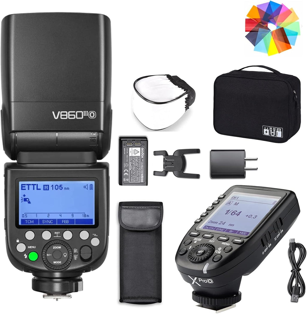 Camera Flash Speedlite TTL GN60 2600mAh Modeling Light G983