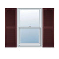 Bordeaux Vinyl Open Louver Shutters A881