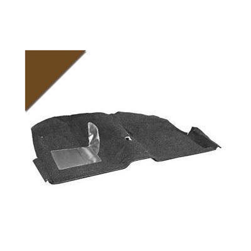 65-68 Coupe Molded Carpet Kit (Dark Saddle) J757