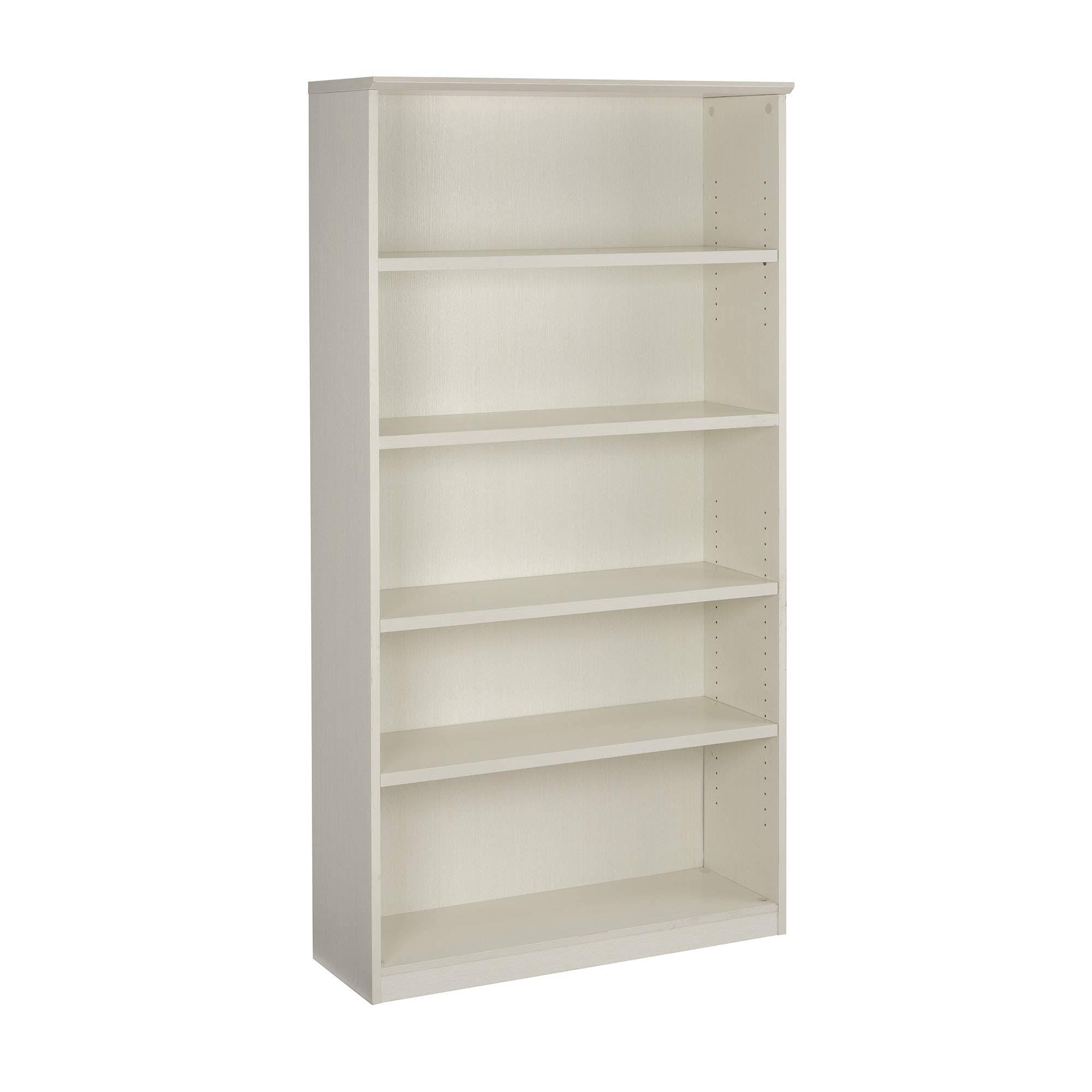 Textured Sea Salt 5 Shelf Bookcase W823744