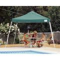 Green Pop-up Canopy with Black Roller Bag N1556