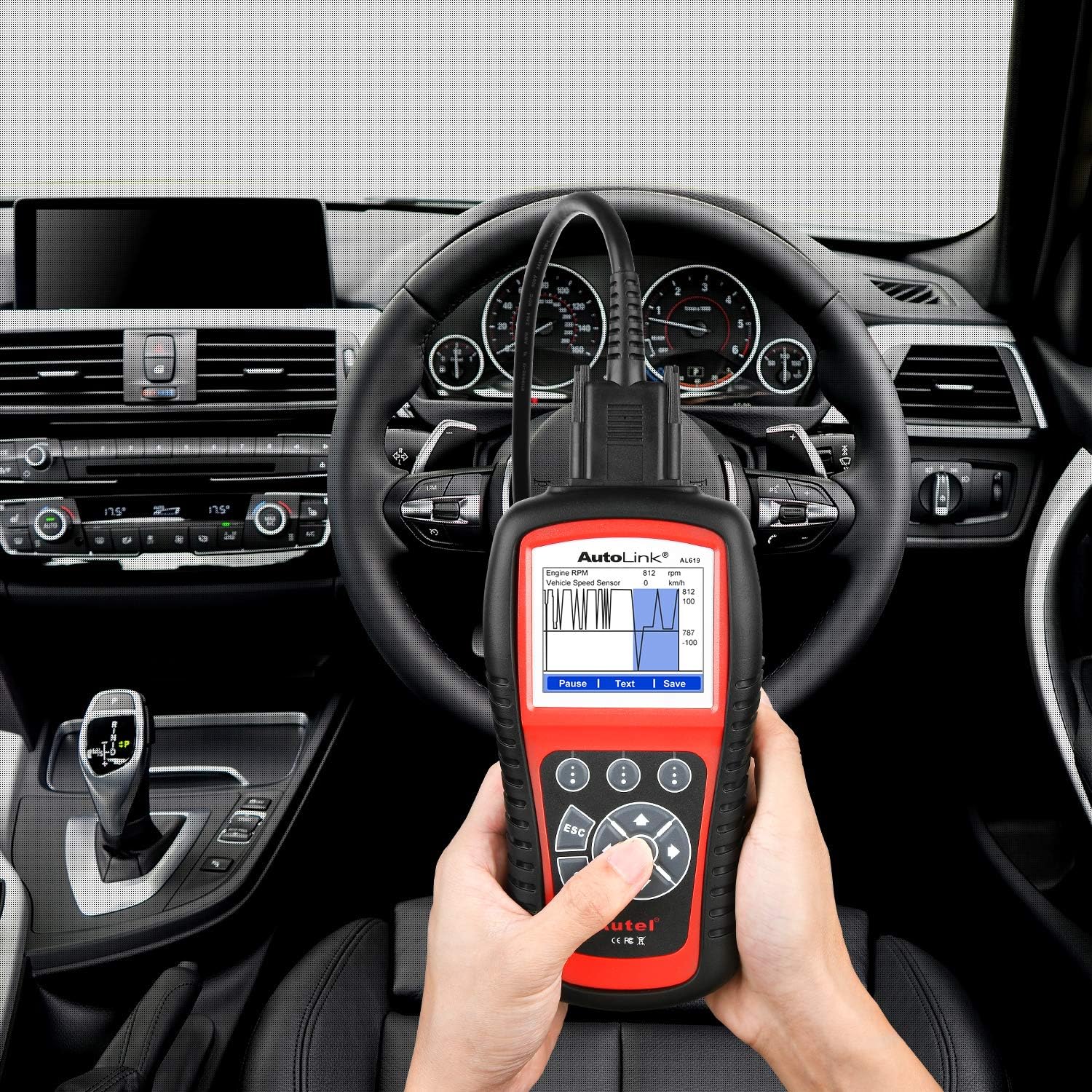 Automotive Diagnostic Scan Tool OBD2 Scanner Z195