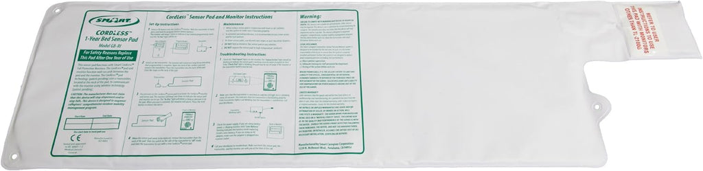 Wireless Weight Sensing Bed Pad 10" x 30" U91462