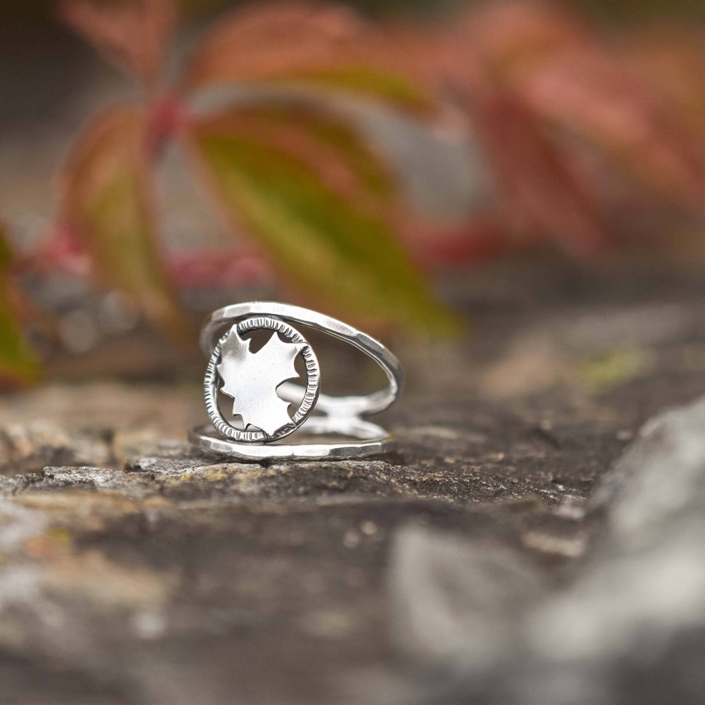 Sugar Maple Leaf Ring D773
