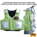 Leather Protective Vest Chaps I8604