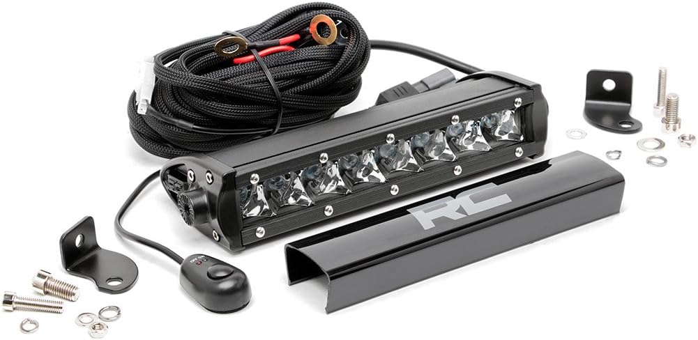 8" Chrome CREE LED Light Bar Pack of 2 W8787