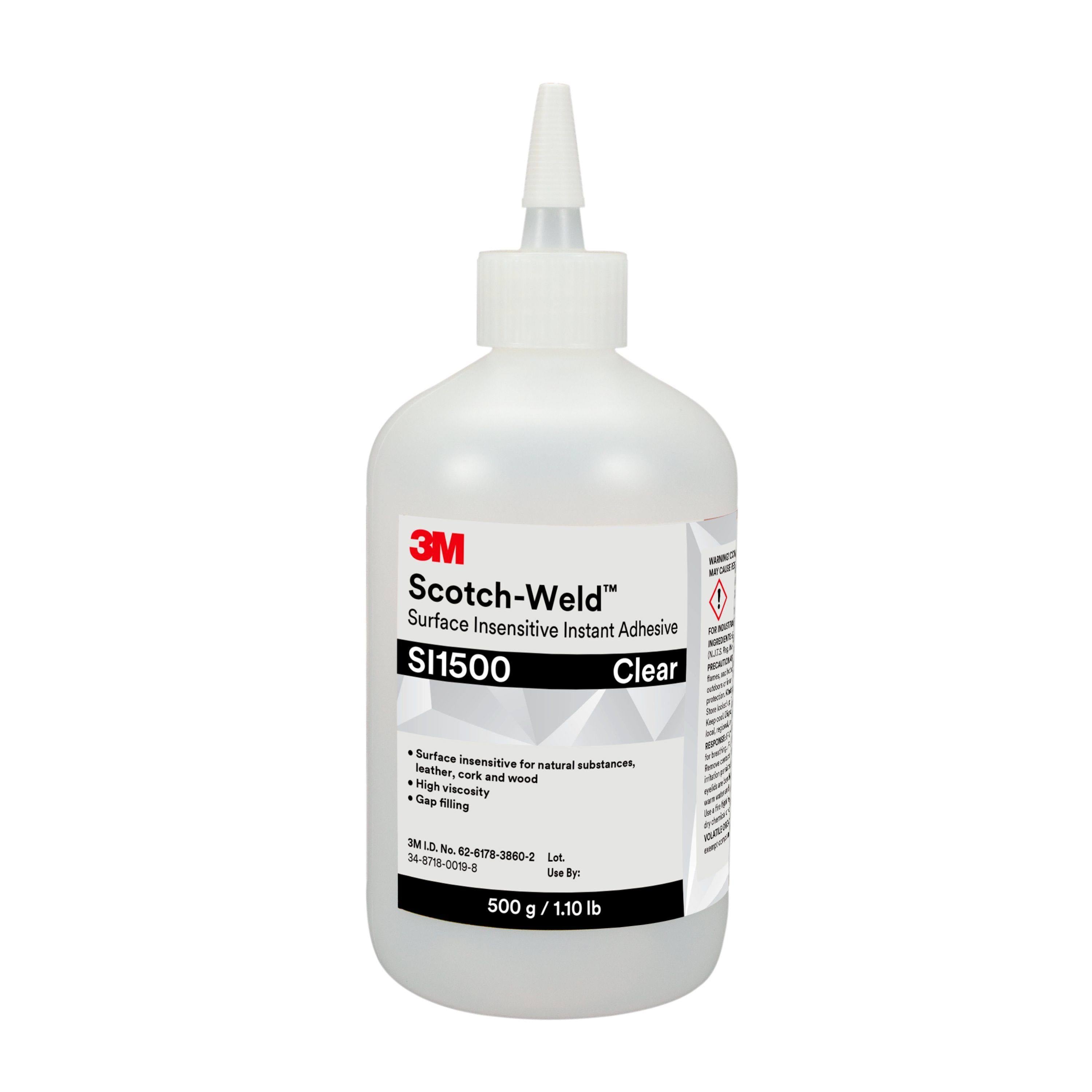 3M Scotch-Weld Surface Insensitive Instant Adhesive, 500 G L634