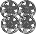 15 inch Silver Set of 4 Hubcaps Rim Covers for Wheels M87777