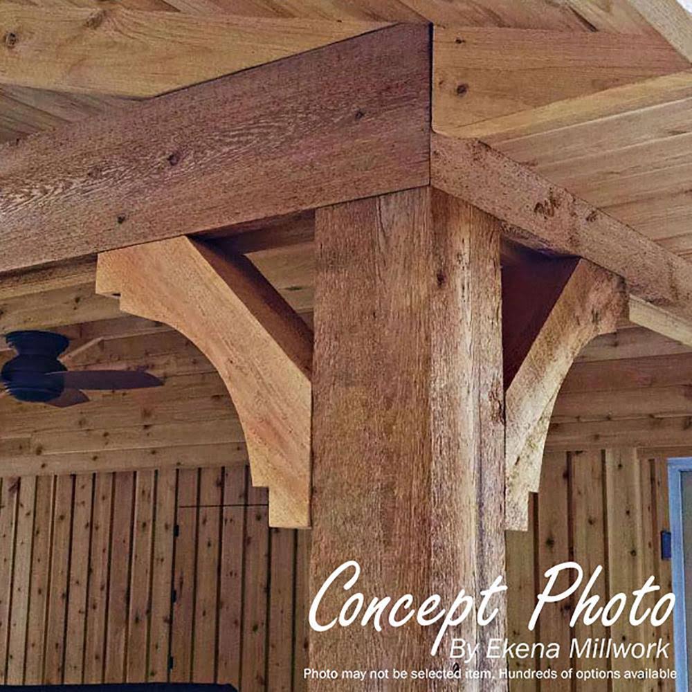 5 1/2x22W x 22x22D x 22x22H Douglas Fir Brace H87085