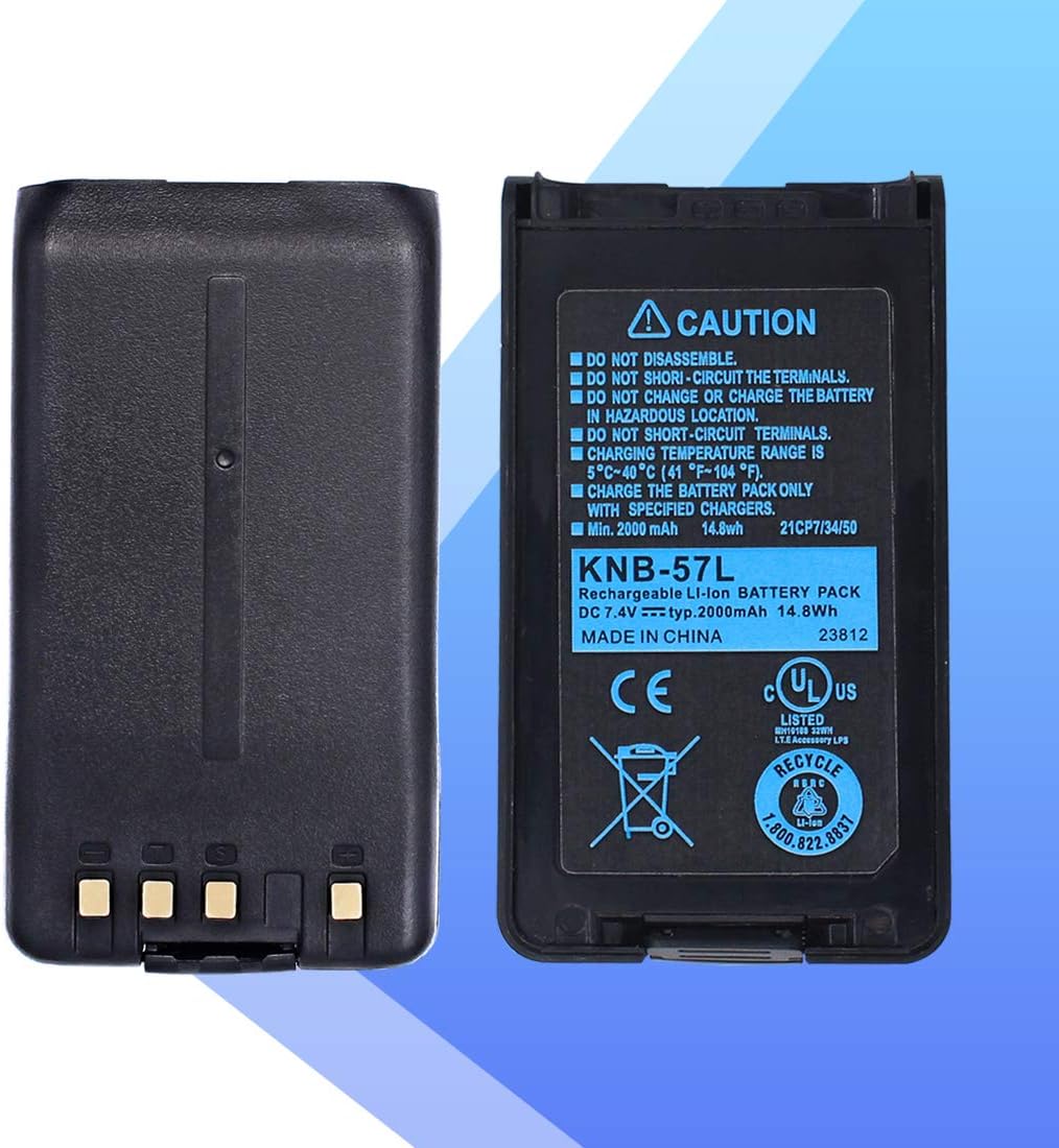7.4V 2000mAh Rechargeable Li-ion Battery Pack of 2 Z7691