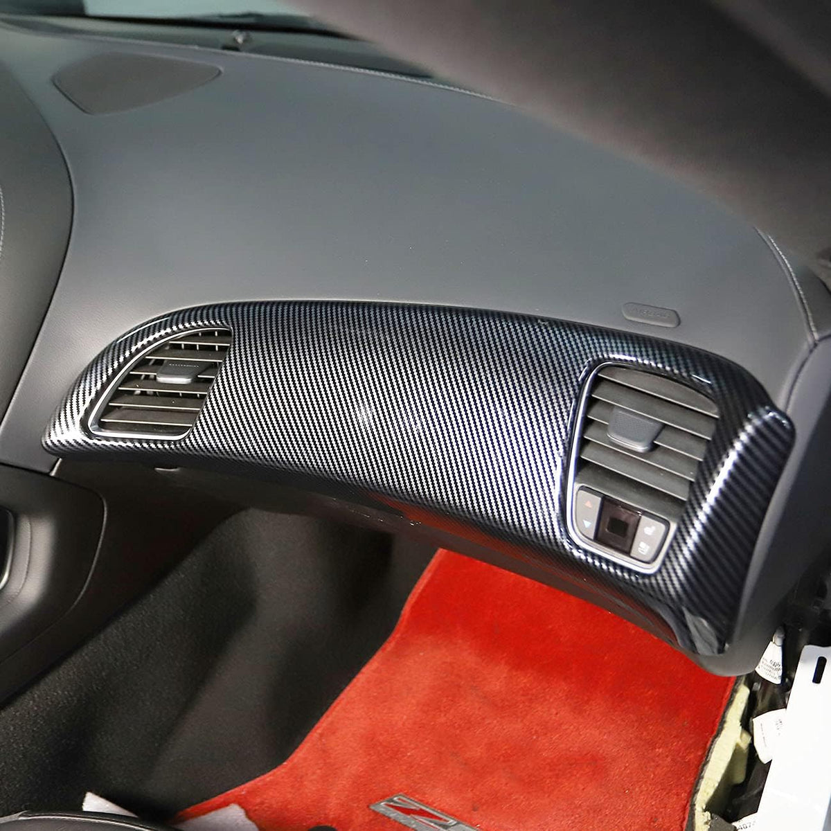 Carbon Fiber Dashboard Panel Decor Cover for Chevrolet Corvette C7 Q519185
