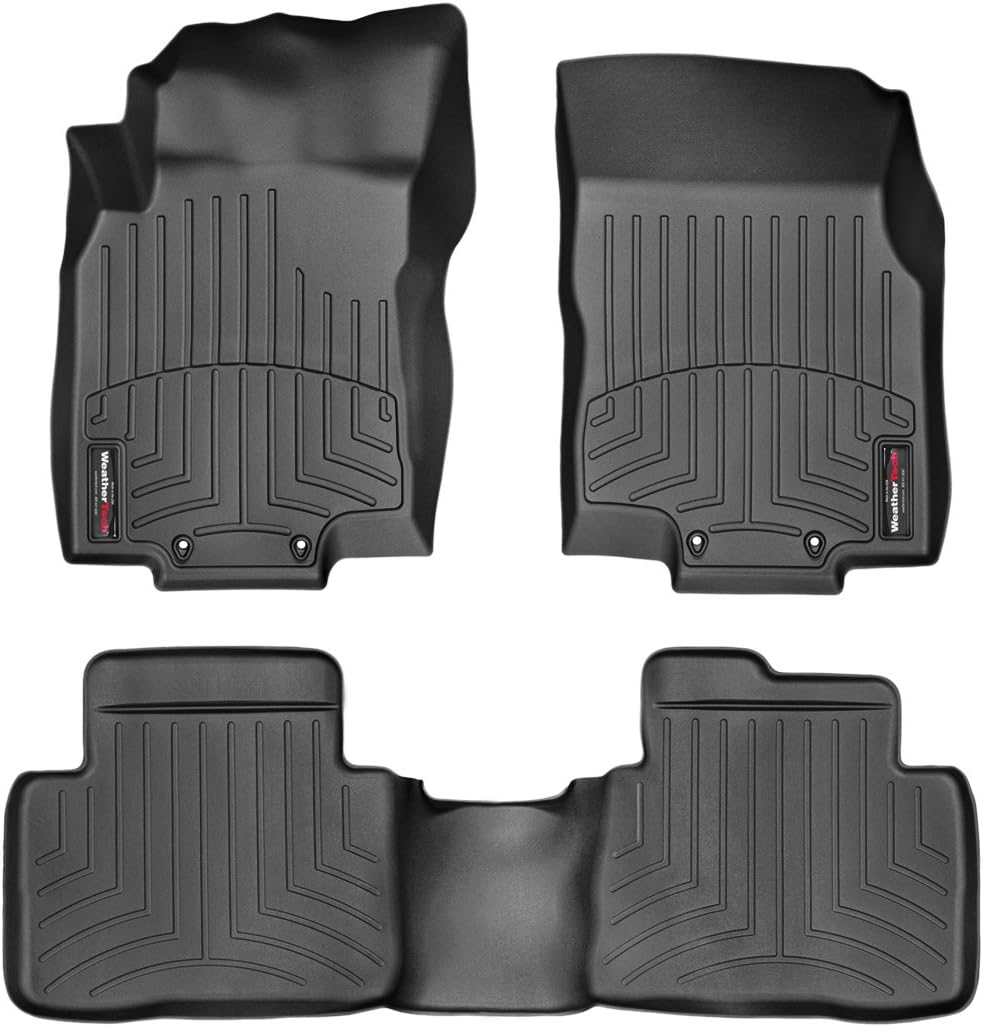 Custom Fit FloorLiner for Nissan Rogue, 1st & 2nd Row (Black) G1169