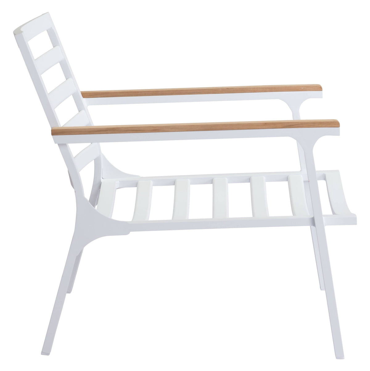 Light Gray Beach Arm Chair V634683