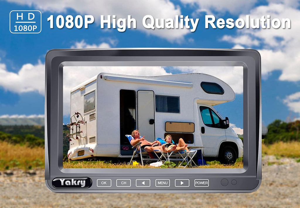 HD 1080P 7'' Monitor Bluetooth Backup Camera Kit J27785