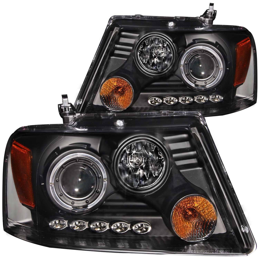 Projector Headlight Set with Halo E71526