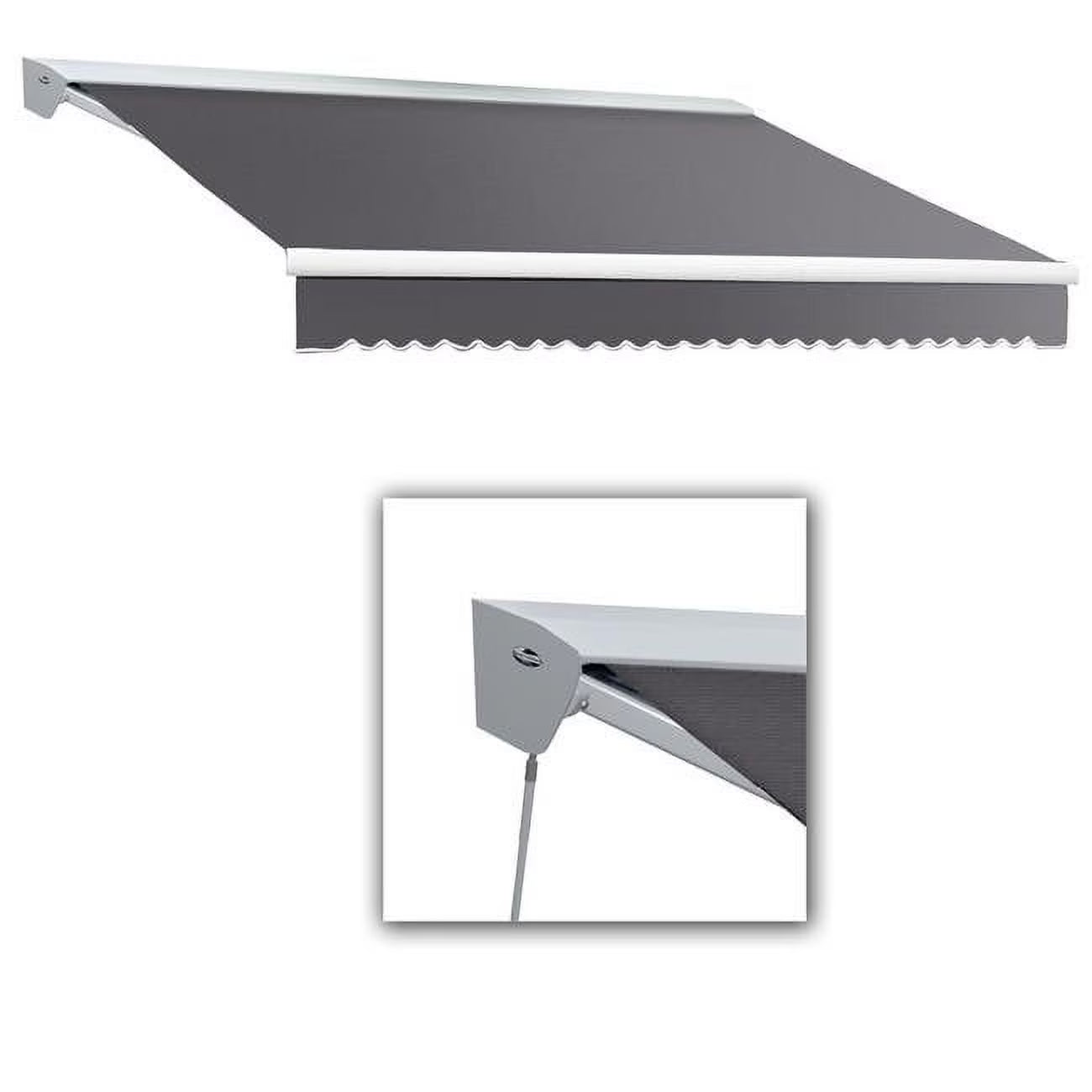 24 ft. Retractable Awning, Gun Metal Gray A251