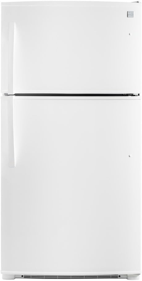 Black Top-Freezer Refrigerator with Ice Maker, 21 Cubic Ft. Q9944