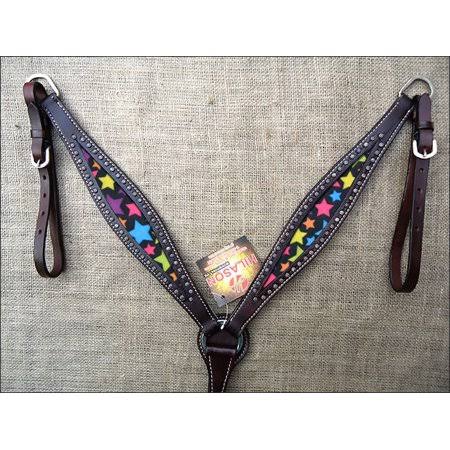 Brown Leather Horse Breast Collar G84417