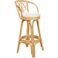 Swivel Rattan Counterstool in Natural Finish R78948