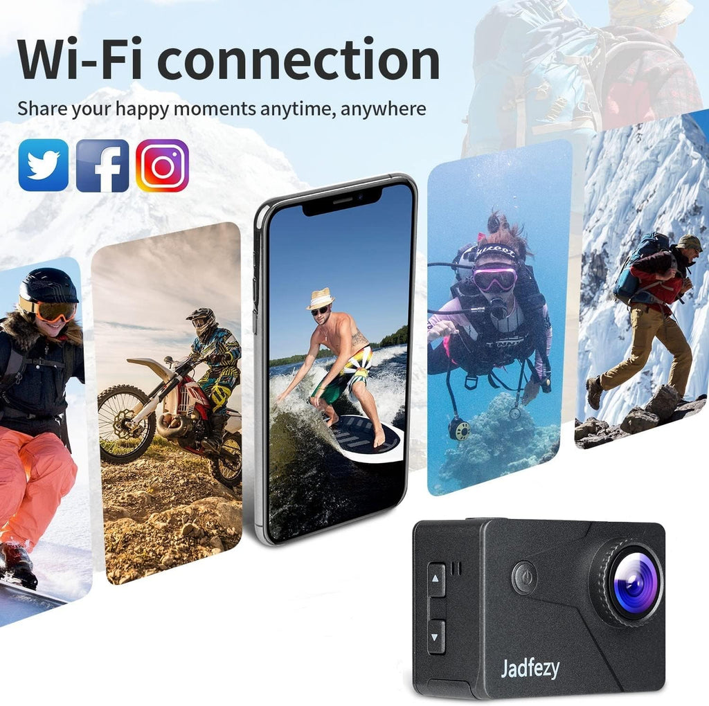 4K 60FPS Sports Camera with EIS Anti-Shake and 8X Zoom X48333