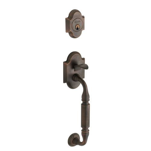 Oil Rubbed Bronze Single Cylinder Sectional Handleset N797087