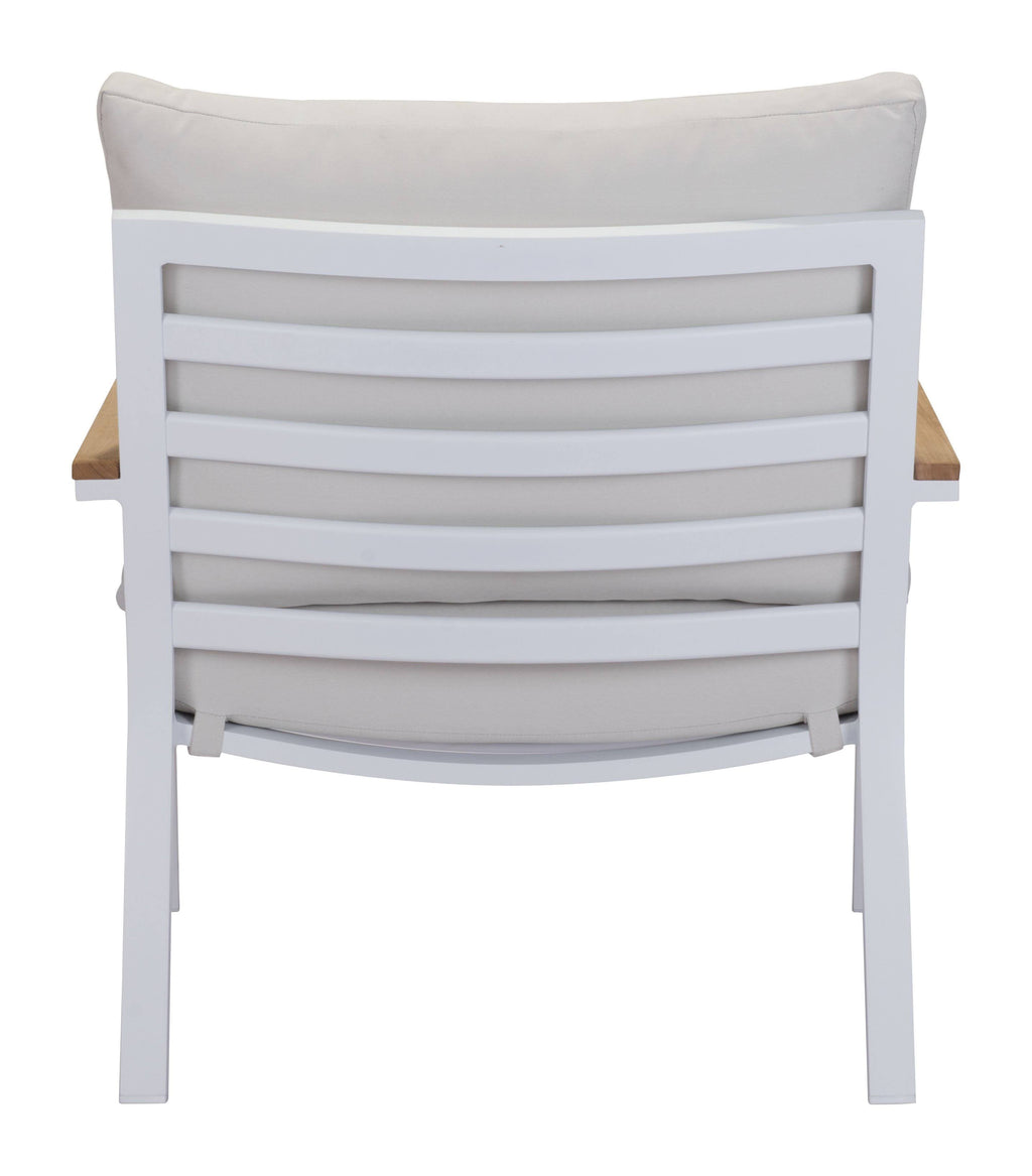 Light Gray Beach Arm Chair V634683