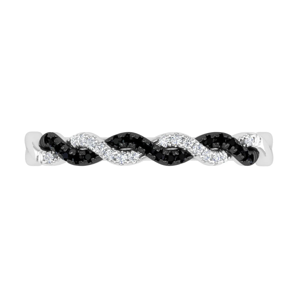 10k White Gold Diamond Wedding Band Ring P874528