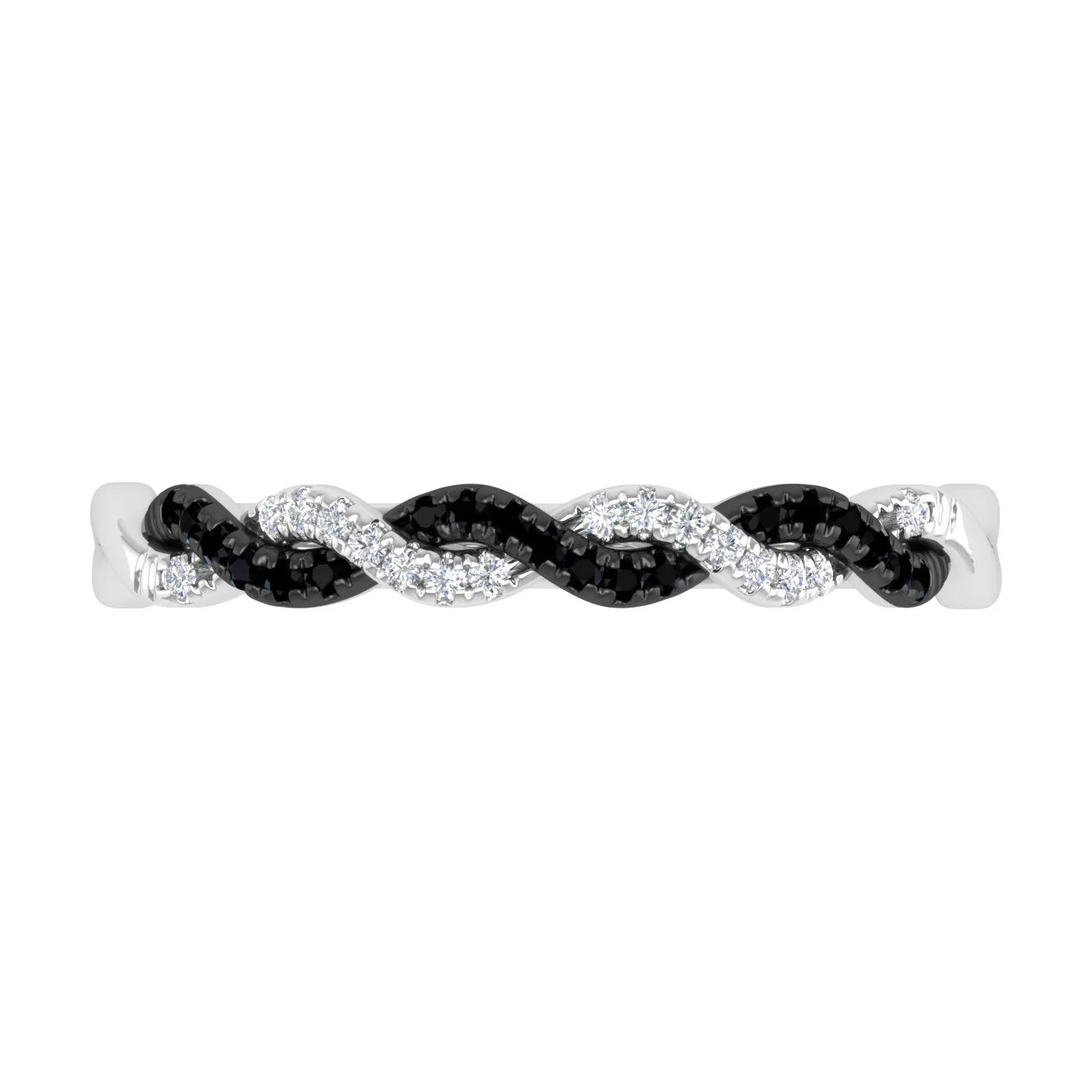10k White Gold Diamond Wedding Band Ring P874528