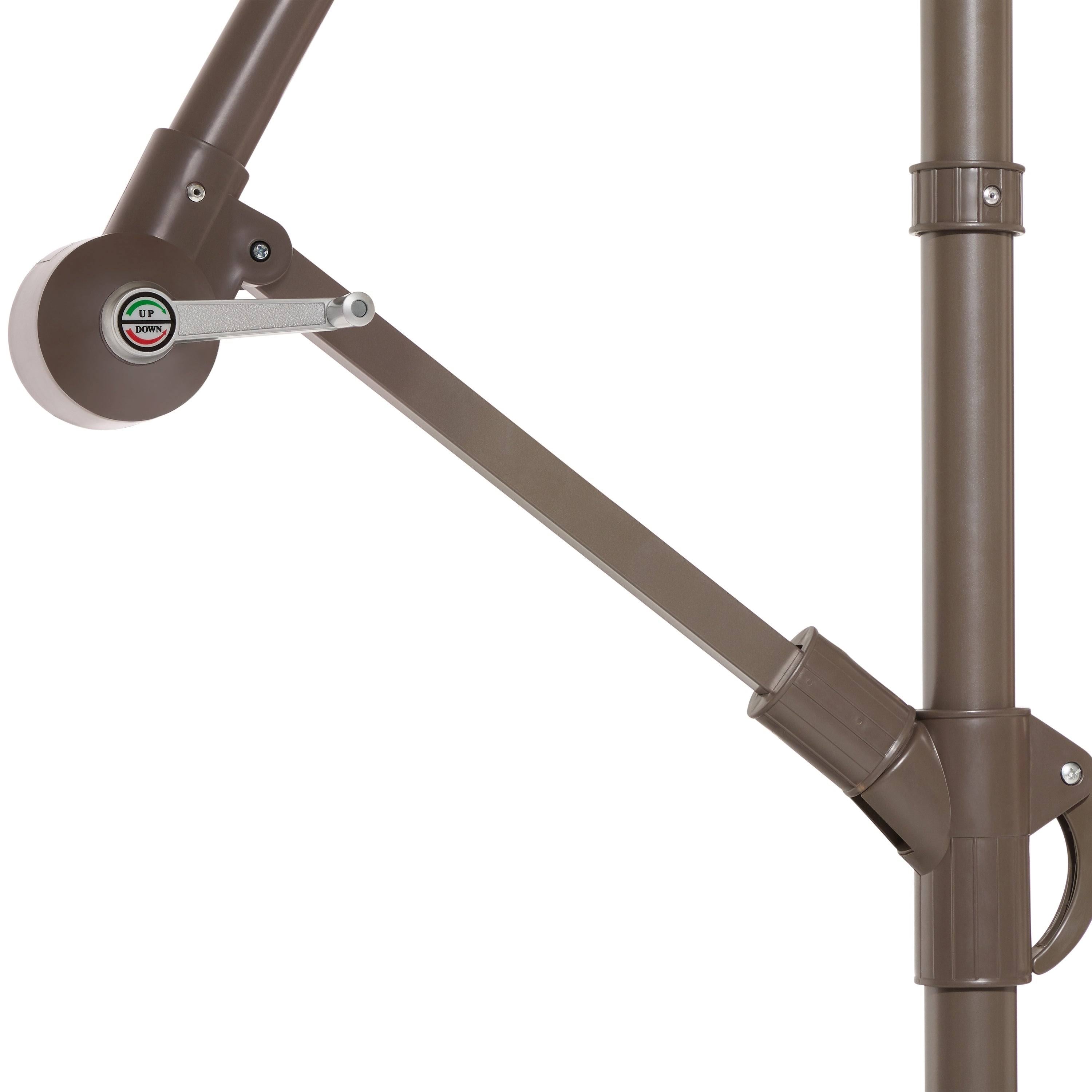 Straw Patio Cantilever Umbrella K1256