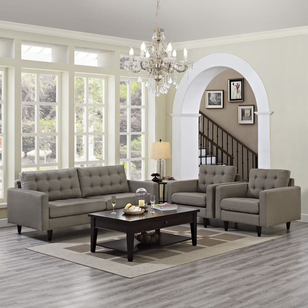 Granite Sofa and Armchairs Set of 3 Y5902