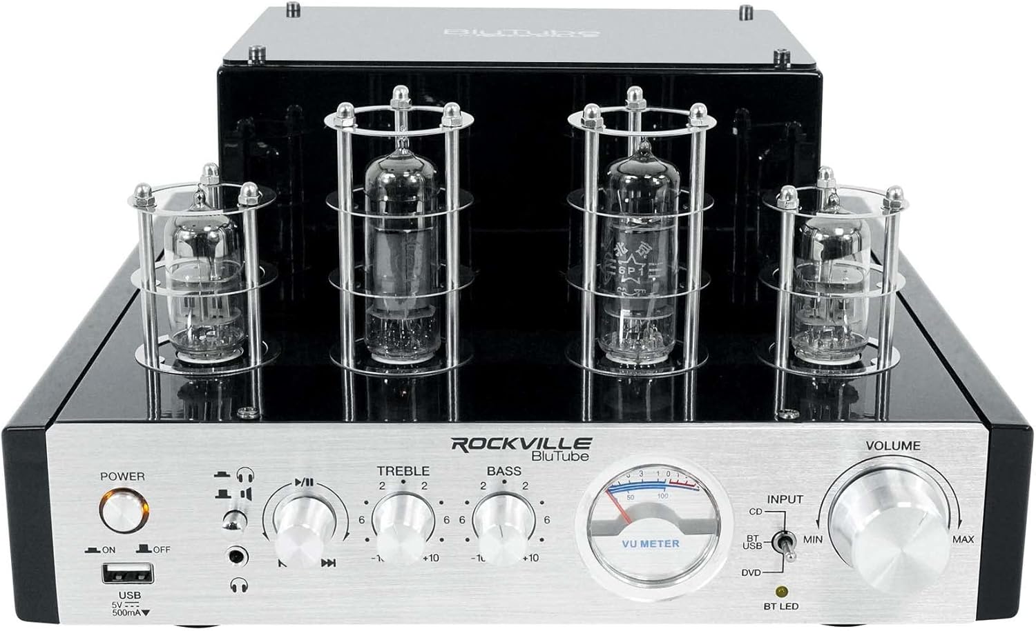 70W Tube Amplifier Stereo Receiver with Bluetooth H243368