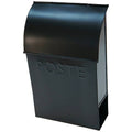Black Wall Mounted Mailbox B316