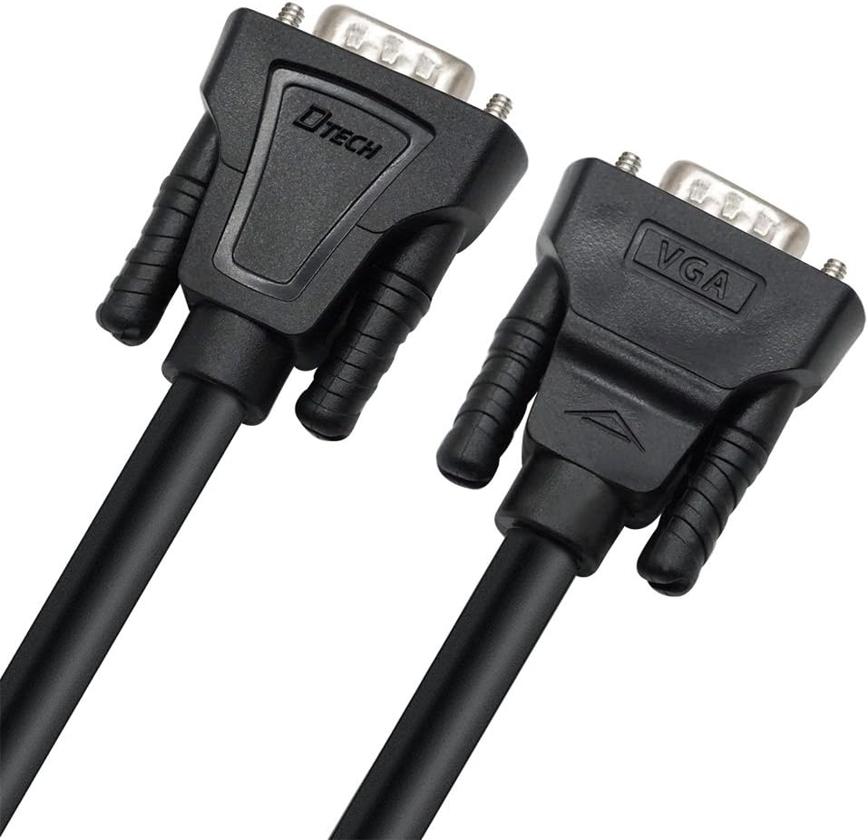 Black VGA Cable 150 Feet Pack of 2 O805198