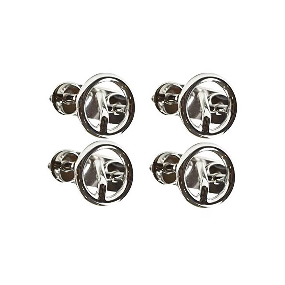316 Stainless-Steel Marine Transom Mount Ski Tow Hook 4 Pcs R8578