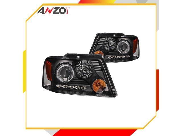 Projector Headlight Set with Halo E71526
