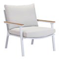Light Gray Beach Arm Chair V634683