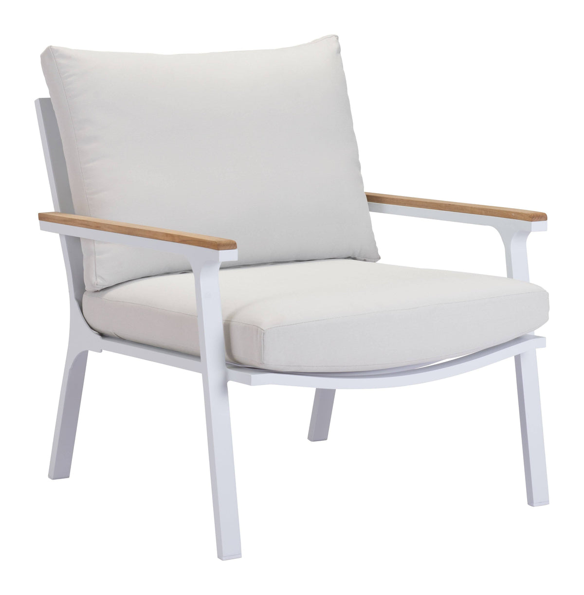 Light Gray Beach Arm Chair V634683