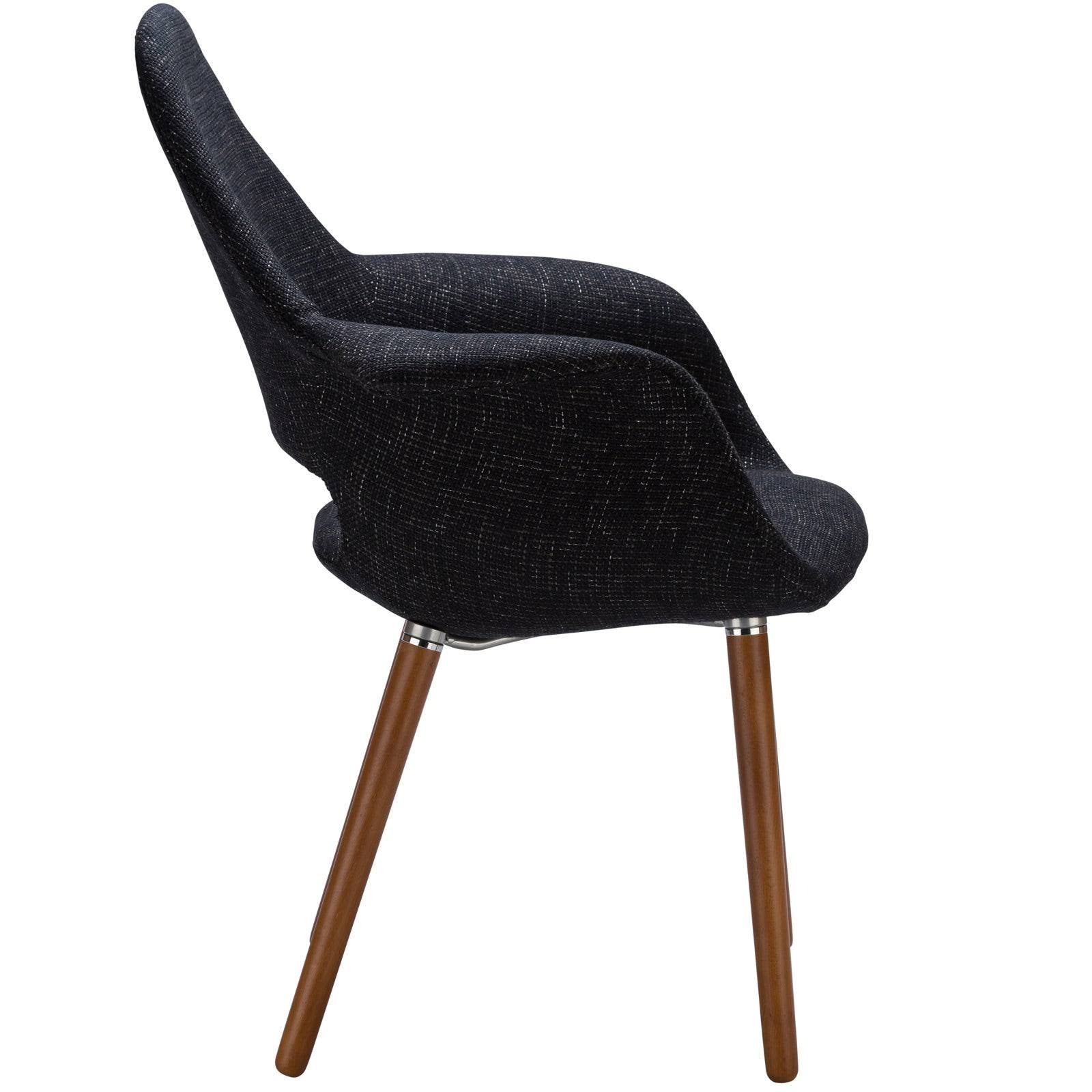 Black Dining Chair Set of 2 F8825