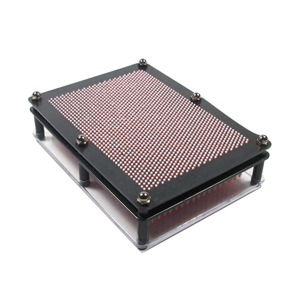Small Size Pink 3-Dimensional Pin Art Board Toy J7706
