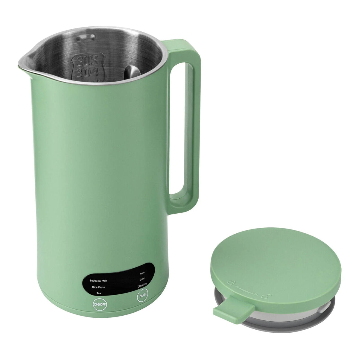 Soymilk Maker Machine 350ml Stainless Steel Blender P539
