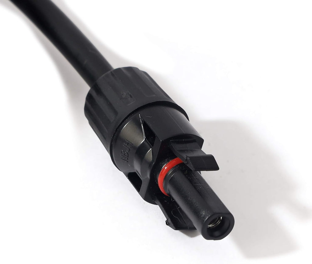 10AWG 20ft Solar Extension Cable with Female and Male Connectors, Pack of 2 L7388