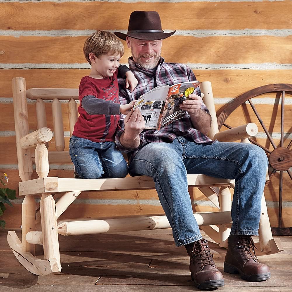 Double Outdoor Rocking Chair L67745