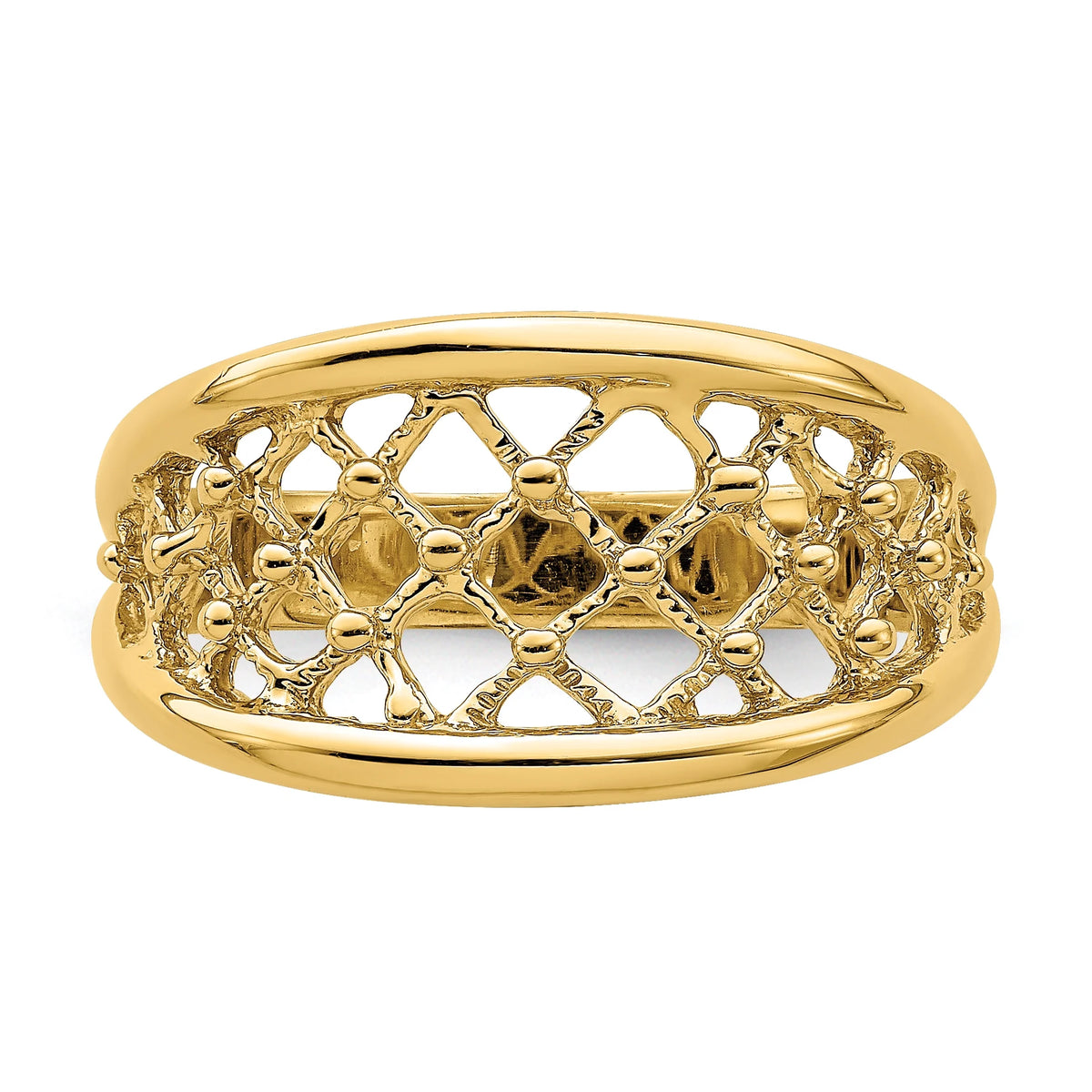 Tapered Mesh Band Ring G51578